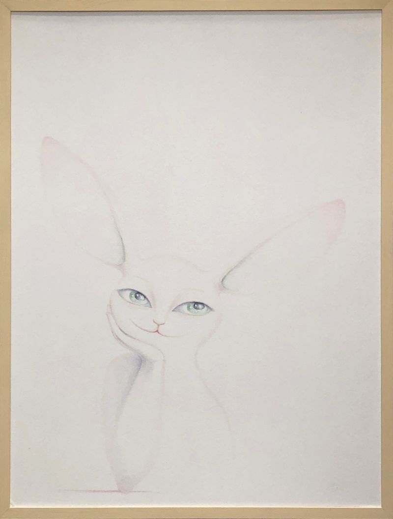 Chcete si o tom promluvit? (Would you like to talk about it?), Alisa Pirogova — Cardboard, 60 × 80 cm