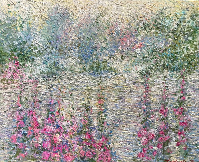 Cesta domů 2 (A Viagem de Regresso a Casa 2), delyafruz — Canvas, 60 × 50 cm
