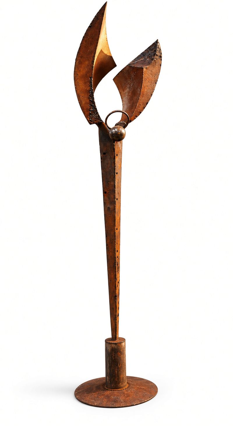 Anděl n50 (Angel n50), Dominik Jiříček — Metal, 80 × 251 cm