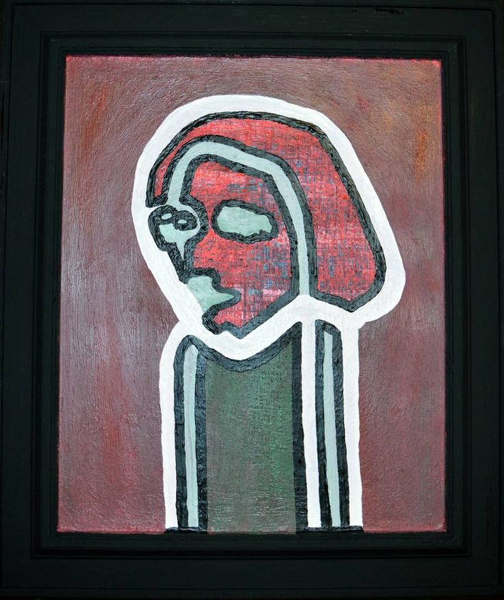 Franz Liszt, Don Mirakl — Acrylic, Figurative, Cardboard — 40 × 50 cm