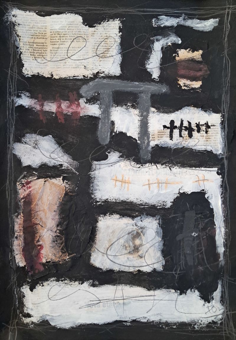 No. 65 (65. sz.), Don Mirakl — Papír, 30 × 42 cm