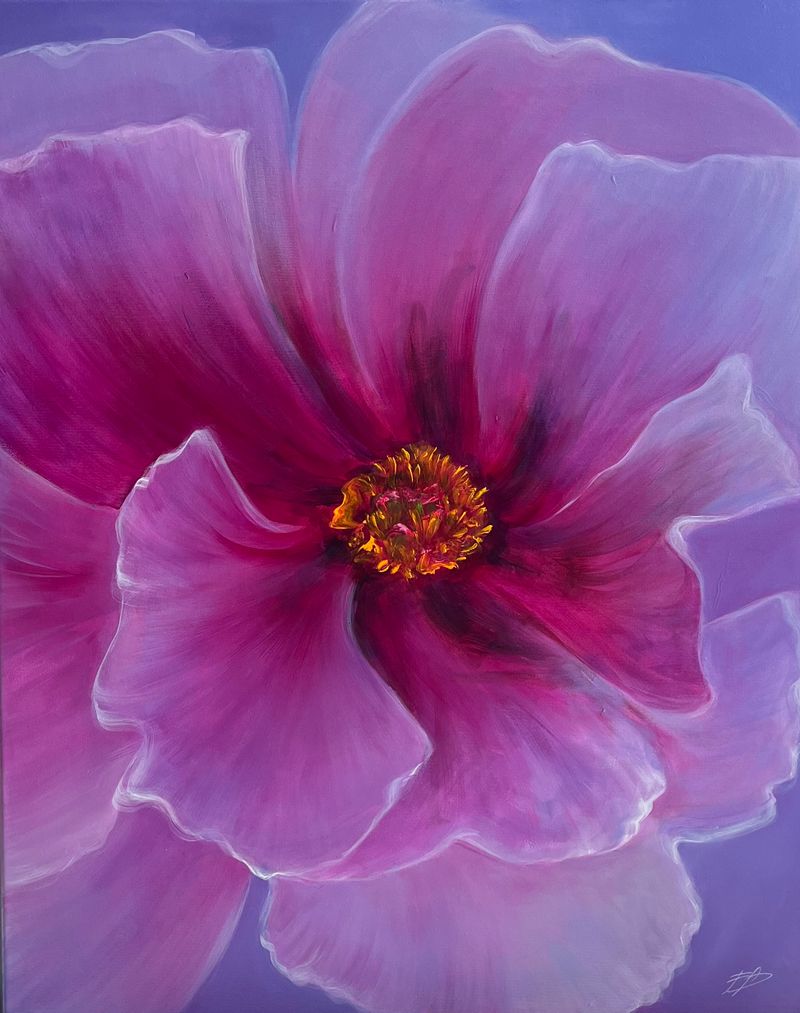 Femininity, Edita Fields — Canvas, 80 × 100 cm