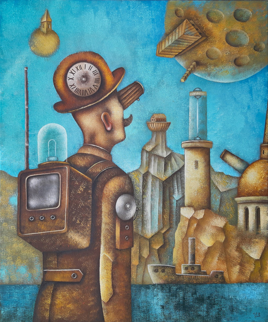 Another Part of the World (A világ egy másik része), Eugene Ivanov — Vászon, 50 × 60 cm
