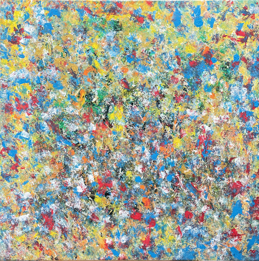 Na slunci 87 (Ao sol 87), Jan Kameníček — Canvas, 80 × 80 cm