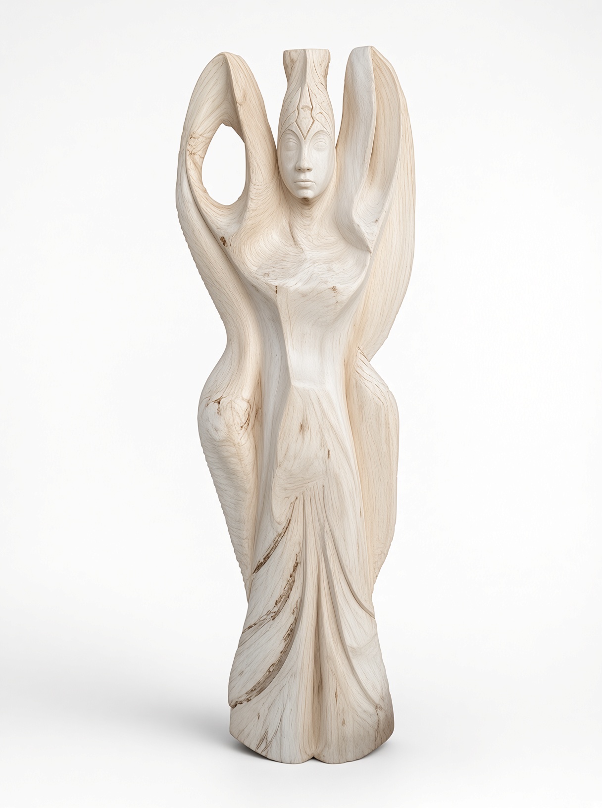 Angelika, Jiří Genzer — Abstract, Wood — 50 × 180 cm