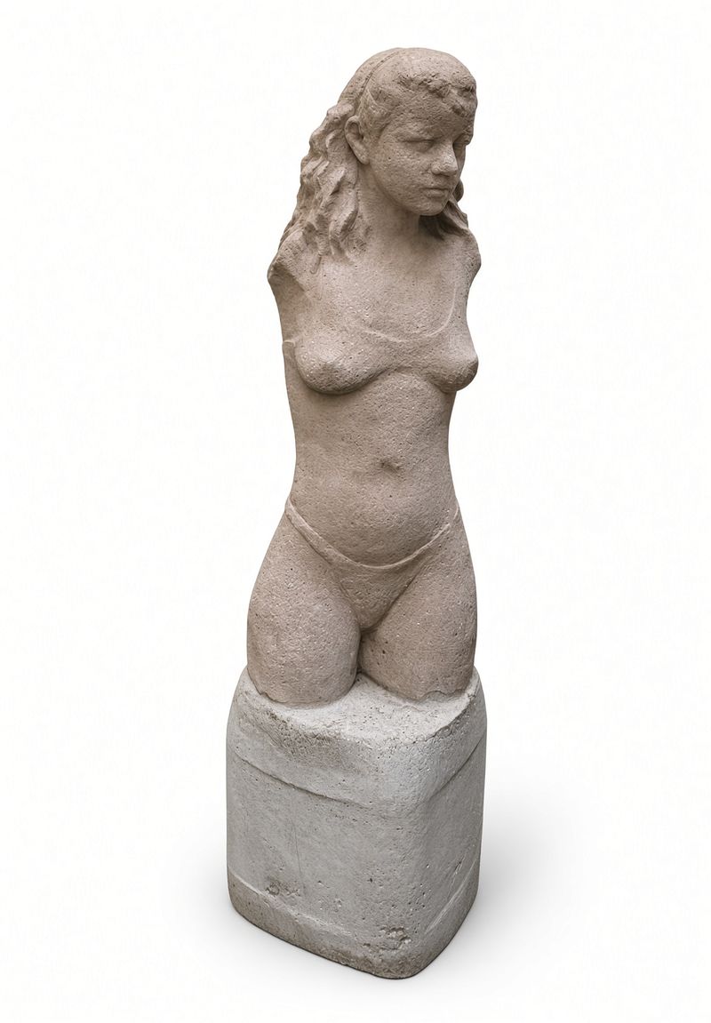 Léto (Verão), Jiří Genzer — Stone, 30 × 70 cm