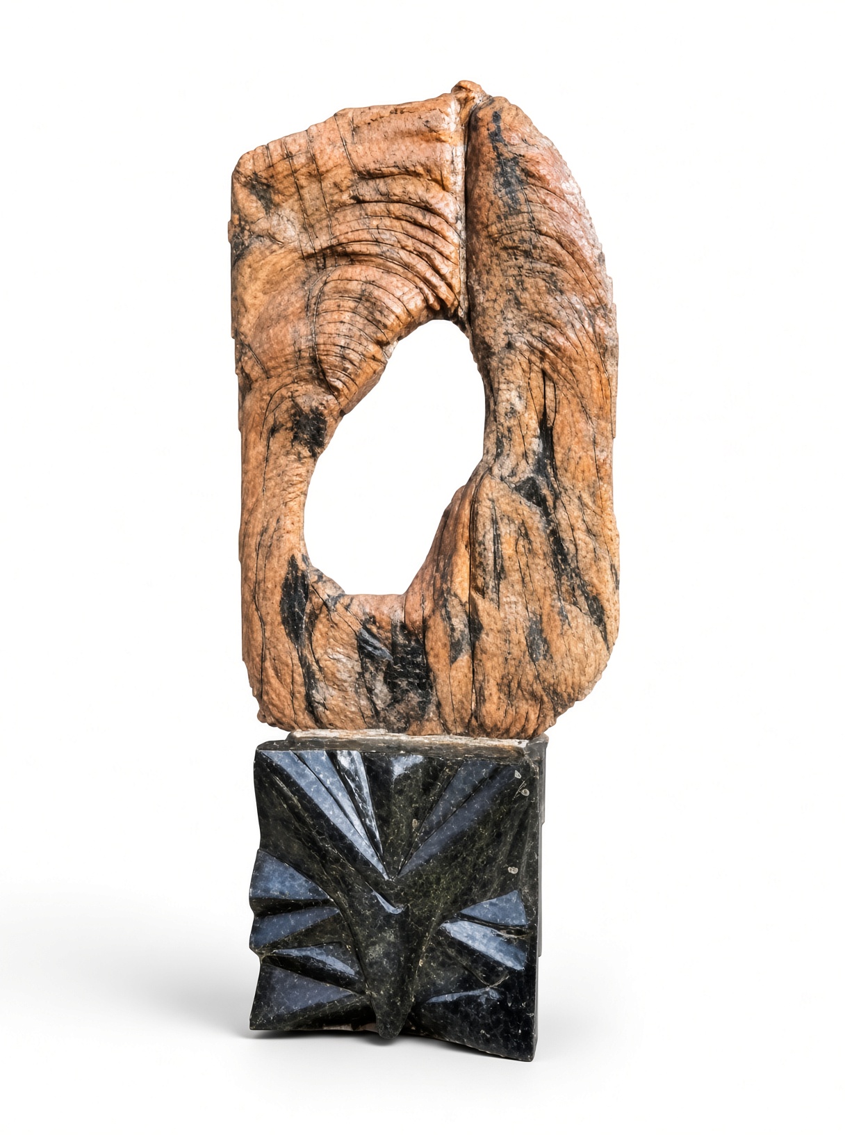Melodie Lásky, Jiří Genzer — Absztrakció, Kő — 70 × 100 cm