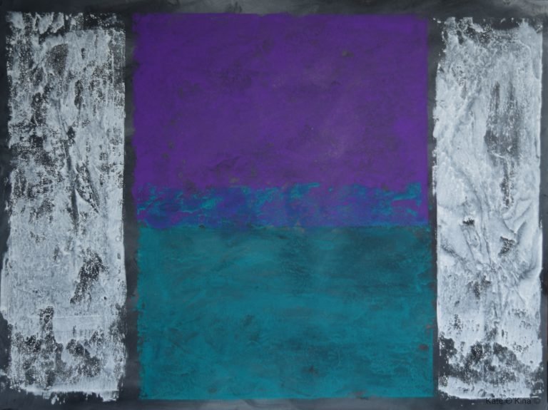 Businessman, Kate O’Kina — Oil Painting, Abstract, Paper — 56 × 42 cm