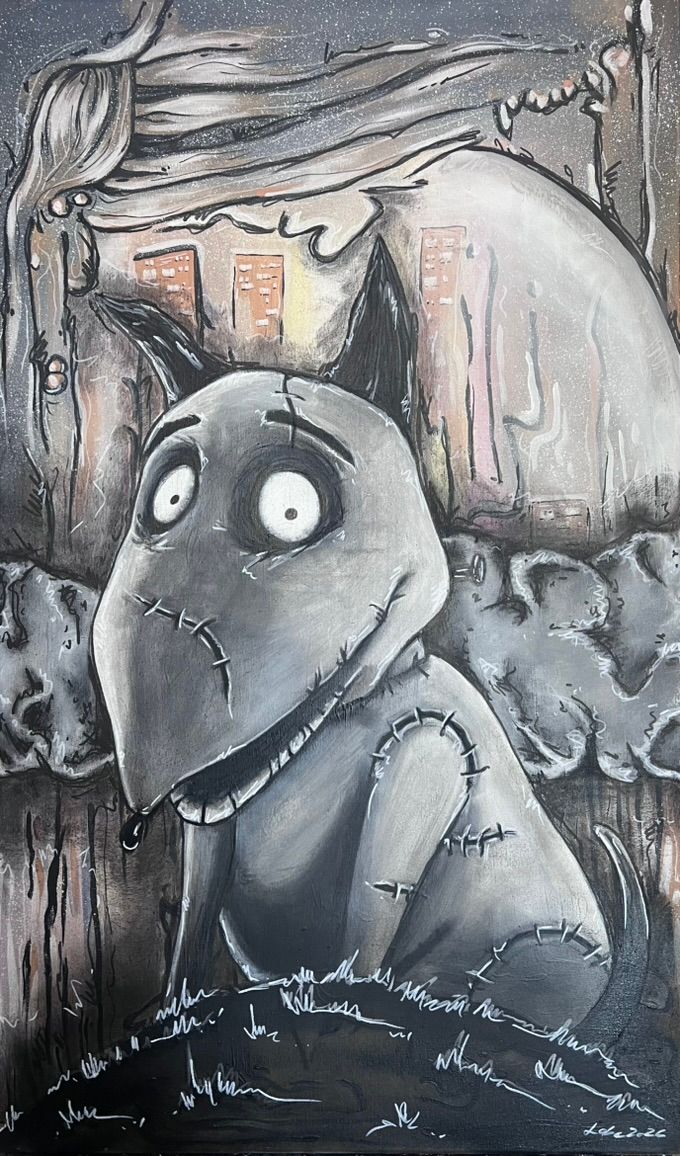 Frankenweenie, Labe — Canvas, 60 × 93.9 cm