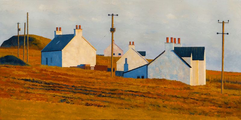Isle of Skye, Marek Krumpár — Plátno, 160 × 80 cm