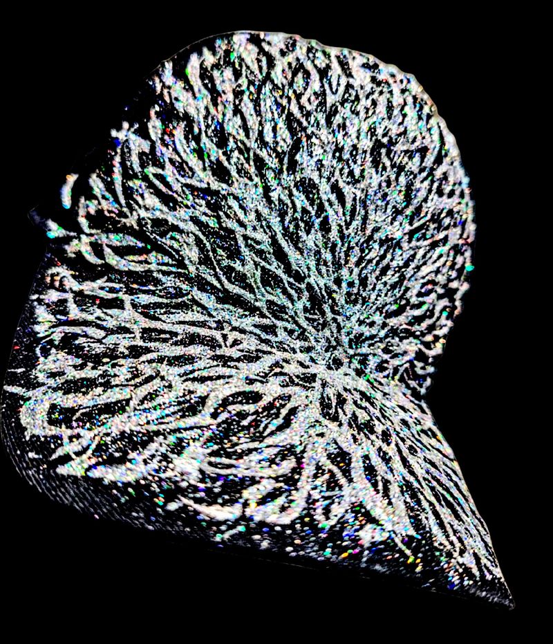 Darkness art cap LUX AETERNUM (Boné com motivos artísticos sombrios LUX AETERNUM), Marek Pavlíček — Textile, 16 × 13 cm