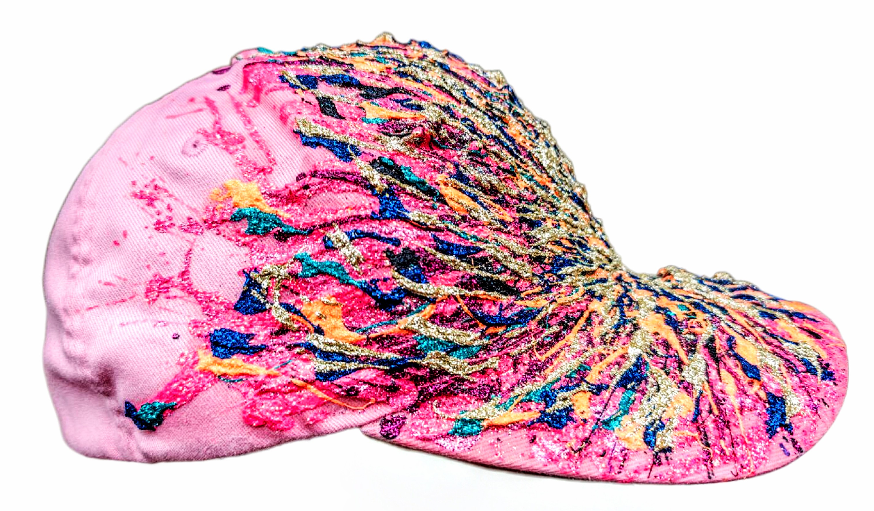 ROSE VENUS, Marek Pavlíček — Mixed Media, Abstract, Textile — 16 × 13 cm