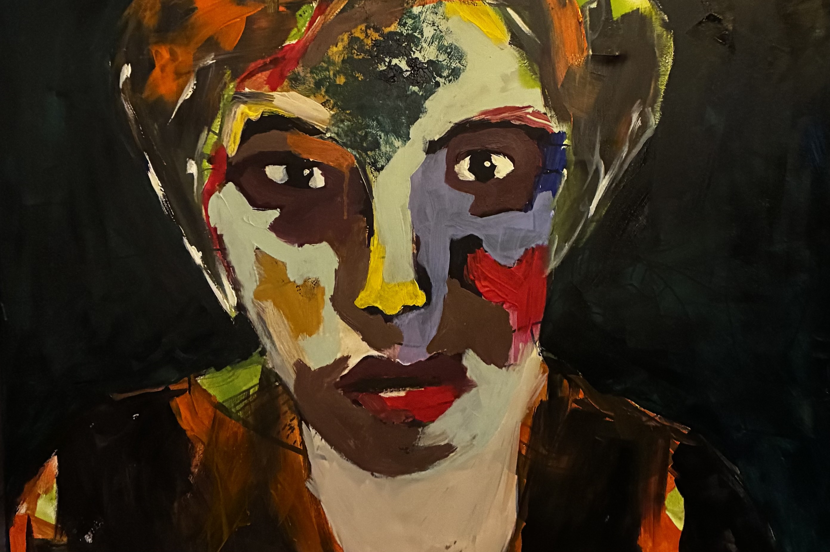 Mona me, Miri — Akryl, Fowizm, Płótno — 114 × 75 cm
