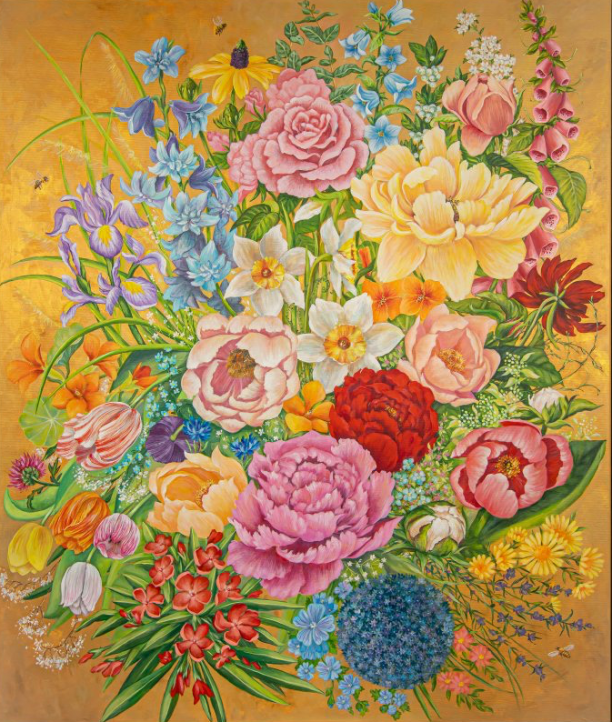 Inspirium, Natalija Geyets — Canvas, 100 × 120 cm