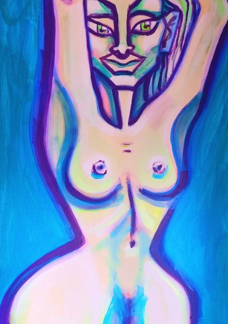 Blažena, Petra Ondrackova — Plátno, 50 × 70 cm