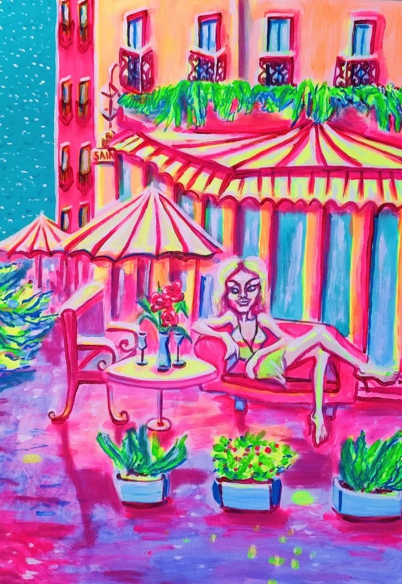 Se fue, Petra Ondrackova — Plátno, 50 × 70 cm