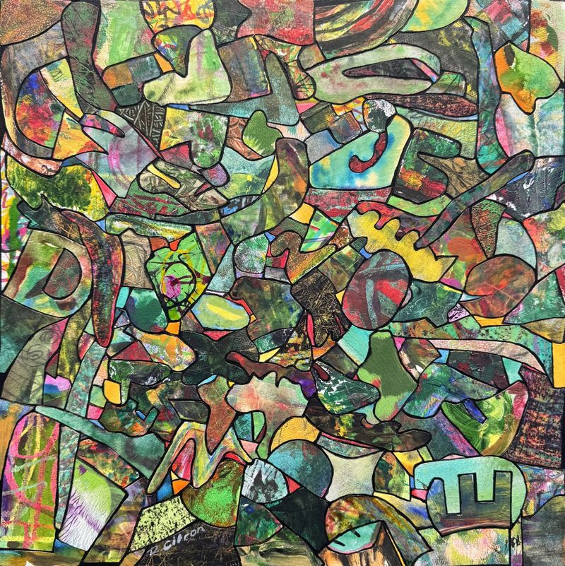 Flora, Roman Citron — Fa, 50 × 60 cm