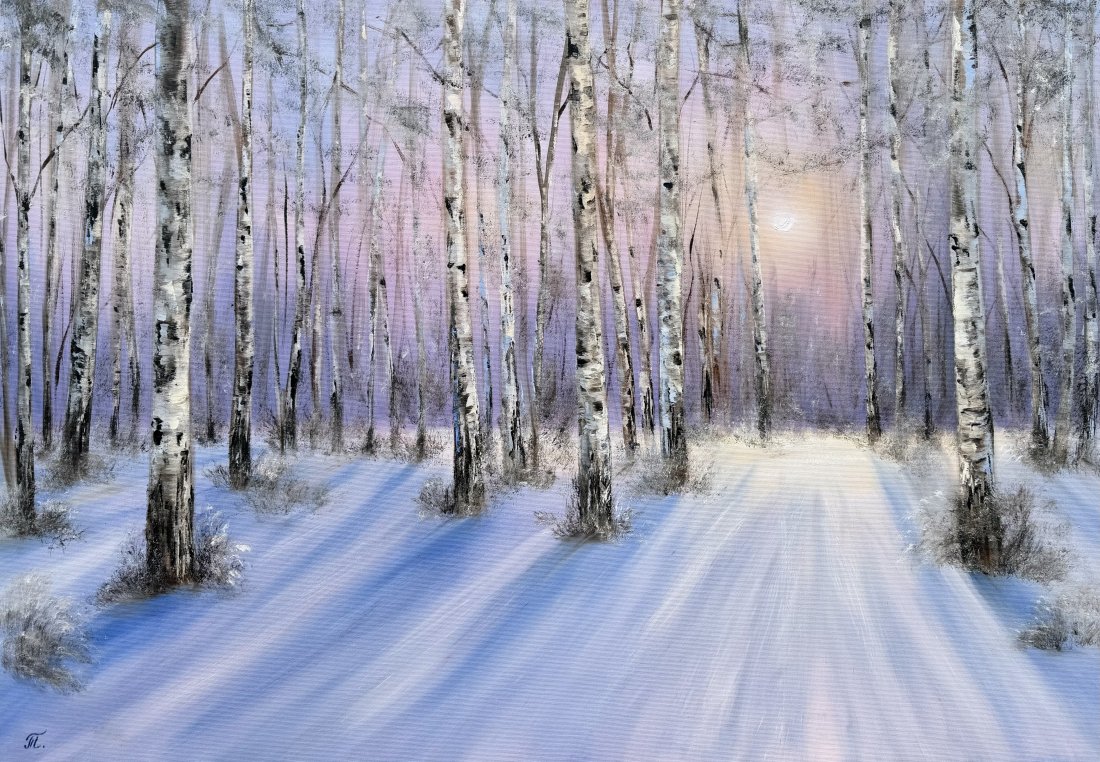Tiché objetí, Tanja Frost — Oil Painting, Impressionism, Canvas — 100 × 70 cm