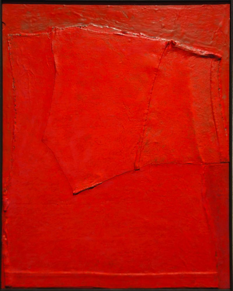 Bez názvu 147, Vasyl Lokatyr — Dřevotříska / MDF, 40 × 50 cm