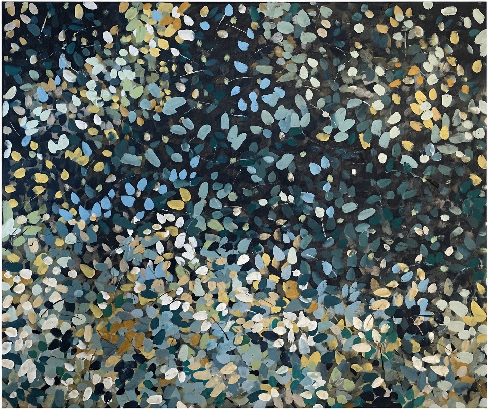 Bura, Veronika Salajová — Acrylic, Abstract, Canvas — 120 × 100 cm