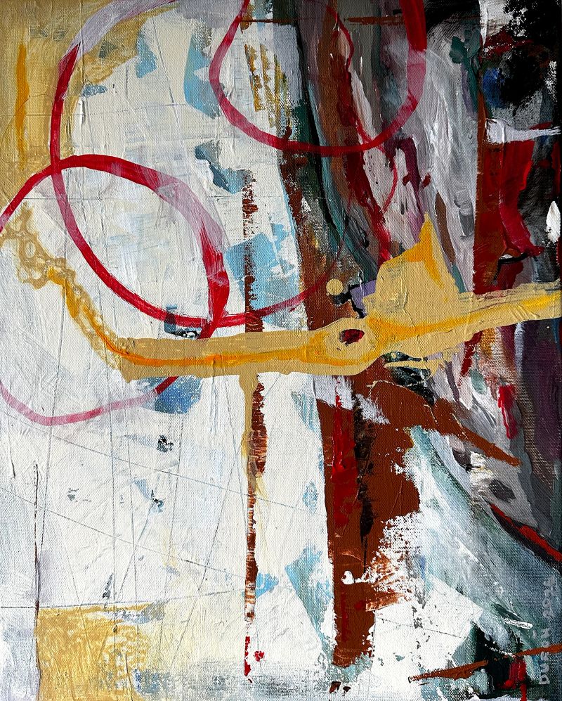 LETNÍ  DEN, Zdeněk Duroň — Plátno, 40 × 50 cm