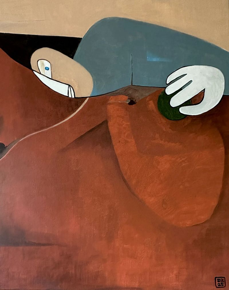 SNĚNÍ ..., Zdeněk Duroň — Plátno, 70 × 90 cm