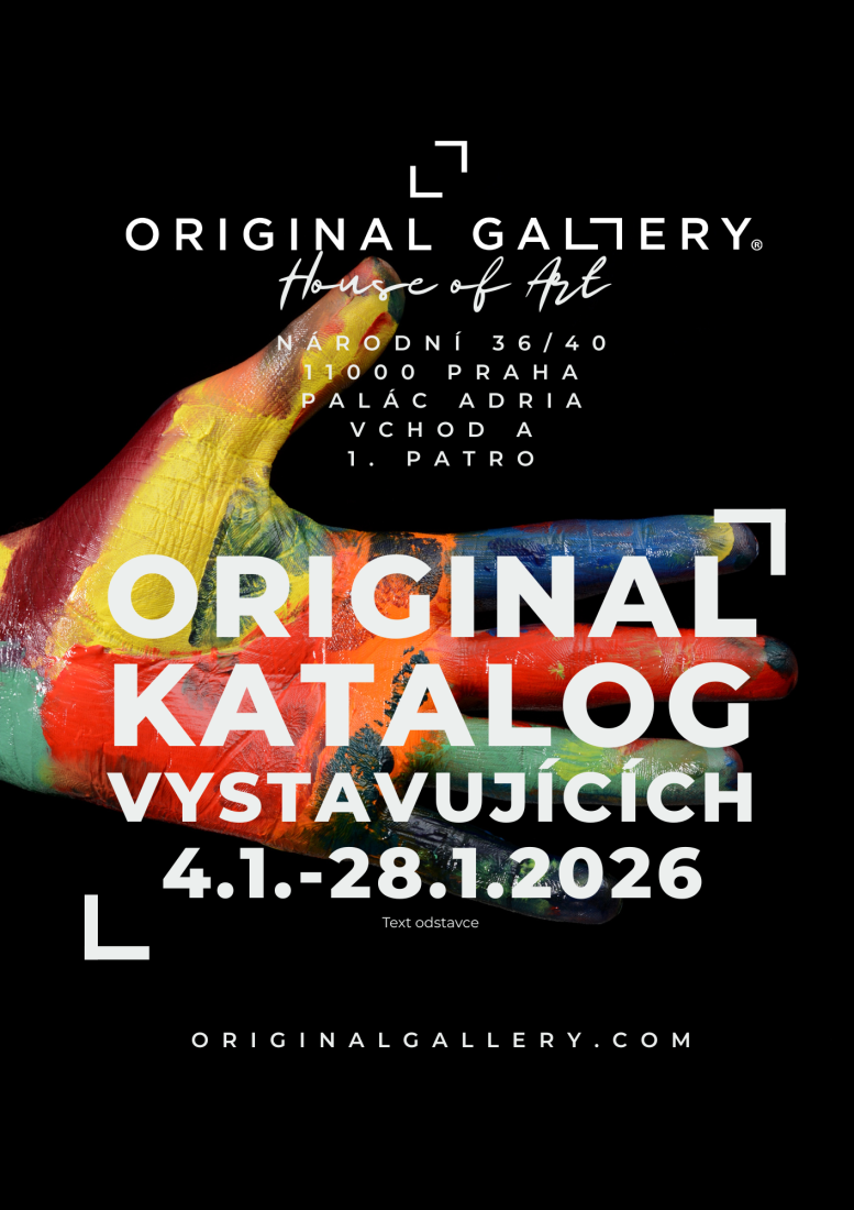 ORIGINAL KATALOG VYSTAVUJÍCÍCH V HOUSE OF ART - LEDEN 2026