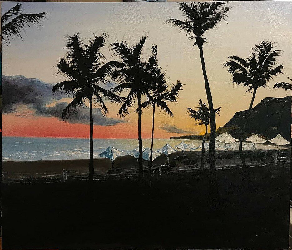 Beach in Oman