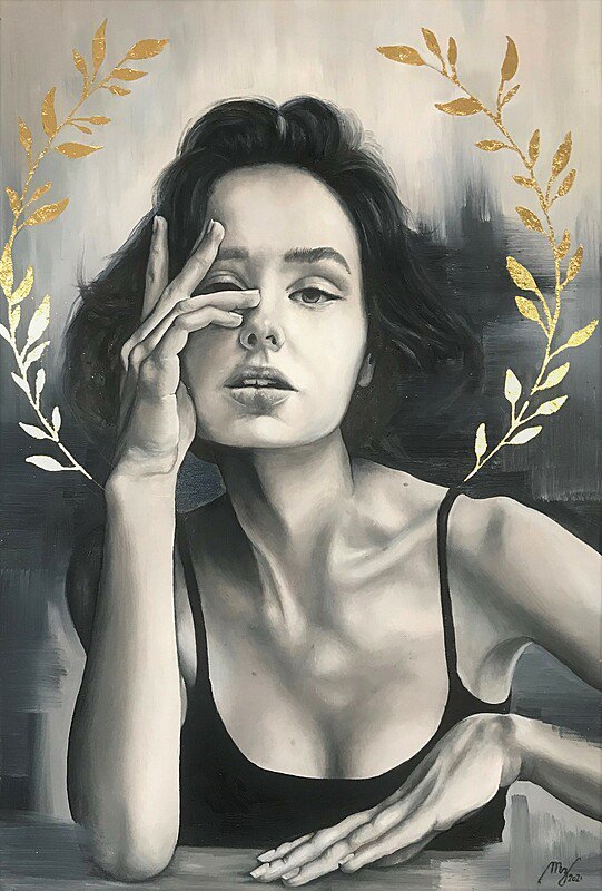 Like an antique goddess