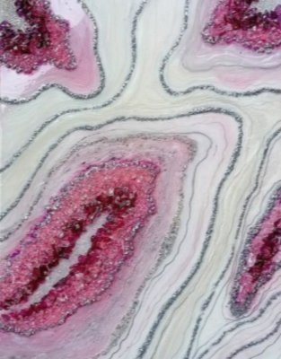 Achát geode