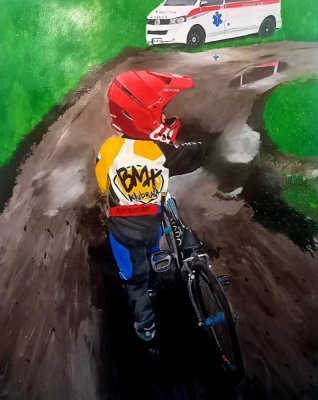 Bmx rider