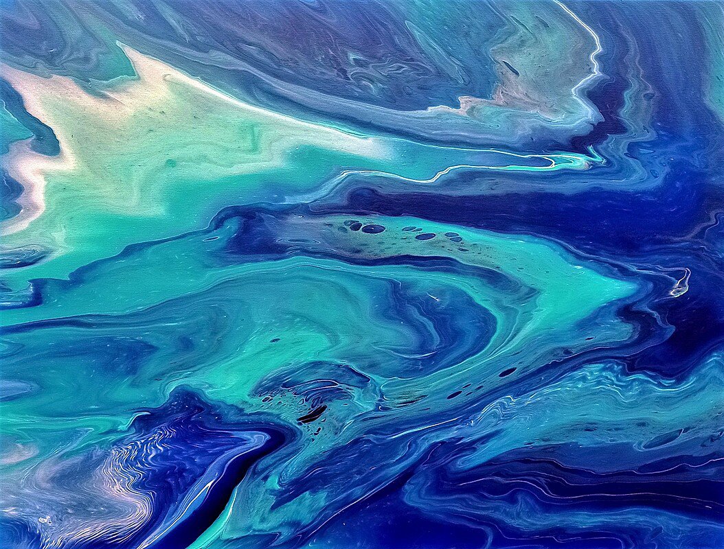 Blue Abstraction