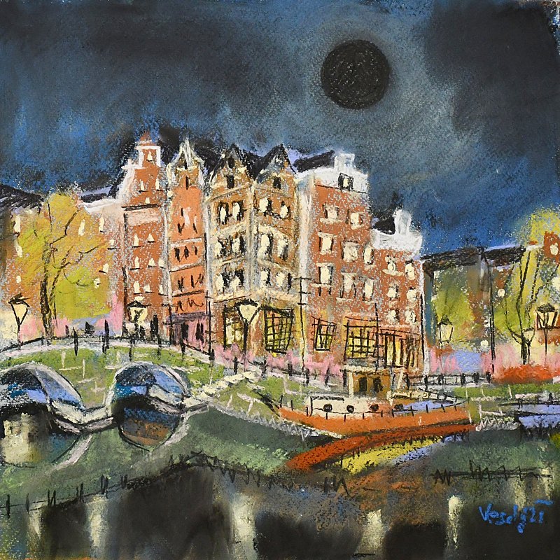Slunce v noci, Amsterdam