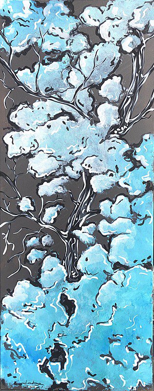 Tree in the clouds