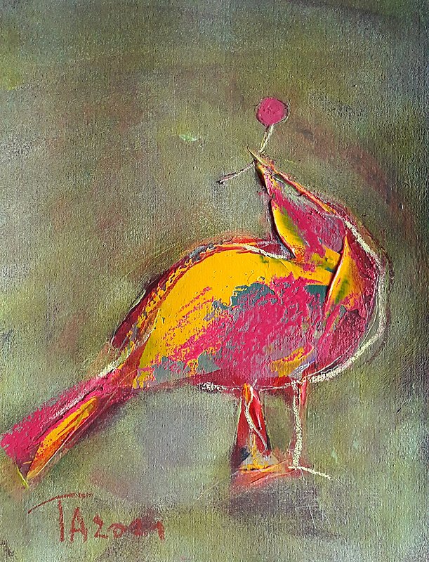 Berry in a bird
