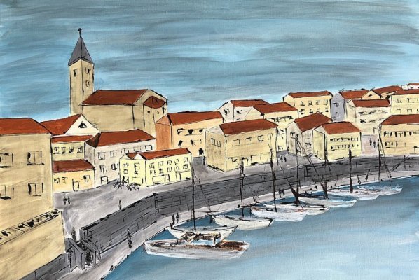 Sardinie přístav