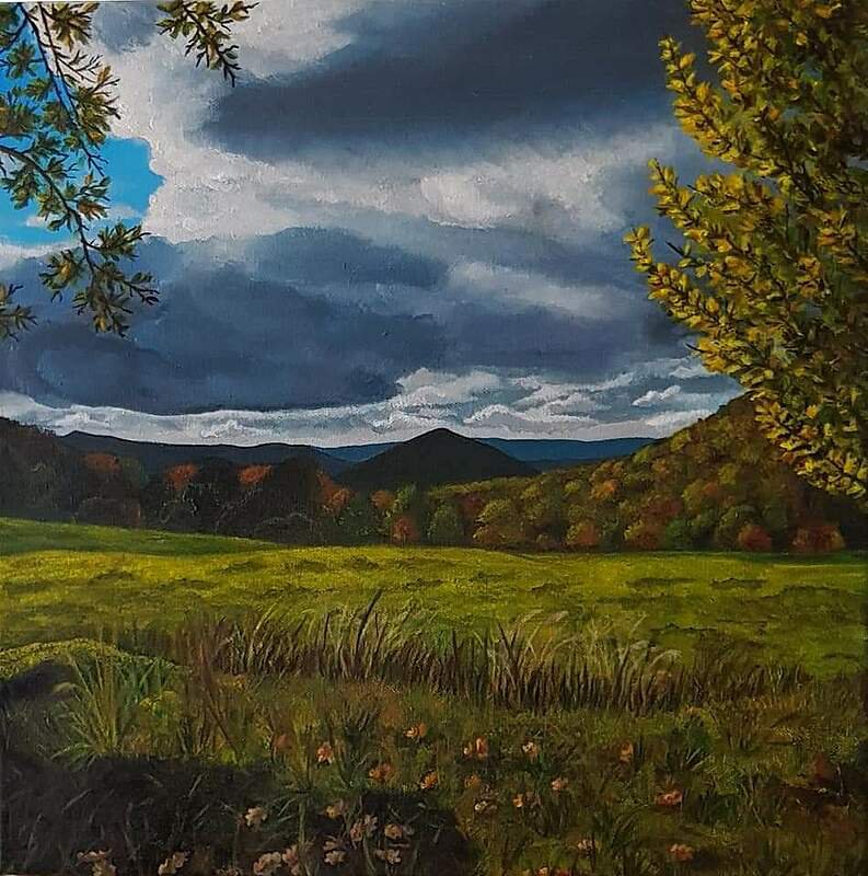 směrem na Lovosice - vrch Deblík