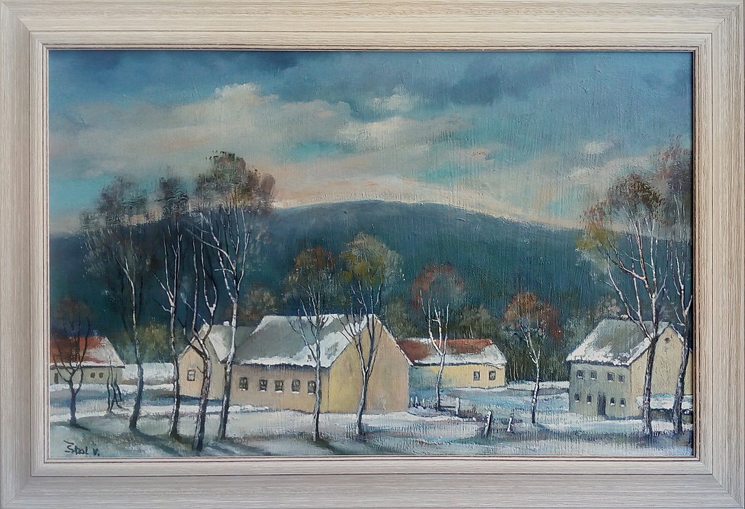 Zima na Huti(Vysočina)