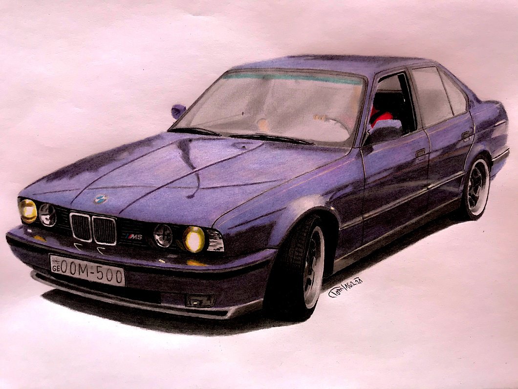BMW E34 M5 - Giorgi Tevzadze
