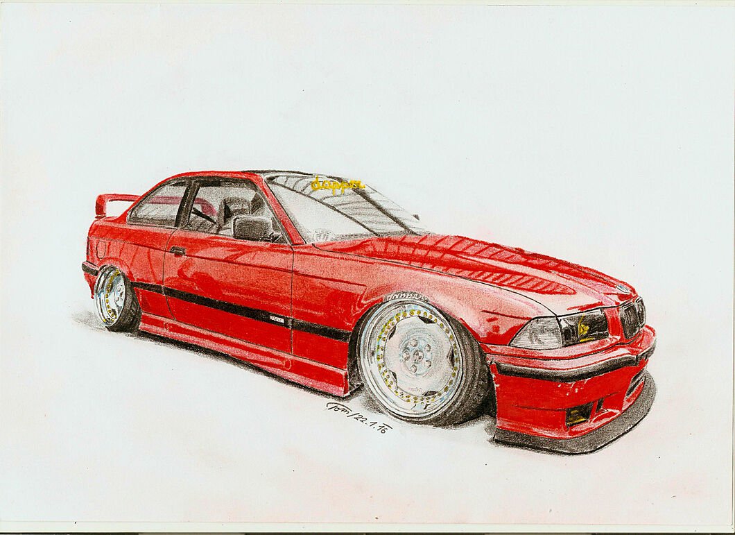 BMW E36 coupe dapper