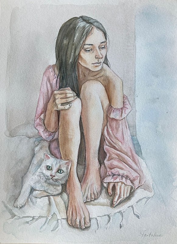 S kočkou