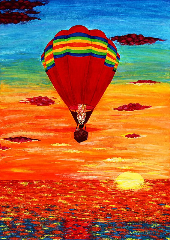 In the sky for a dream