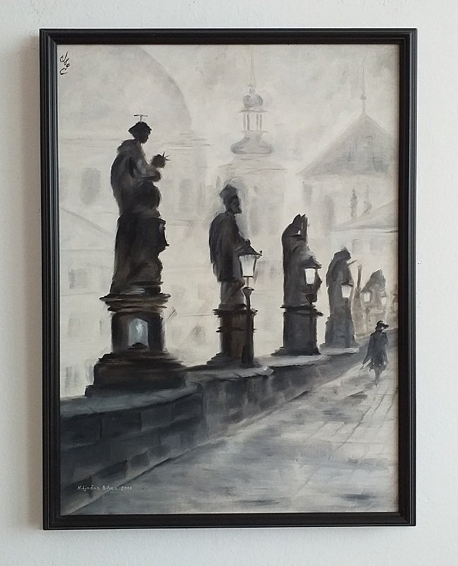 Charles bridge left