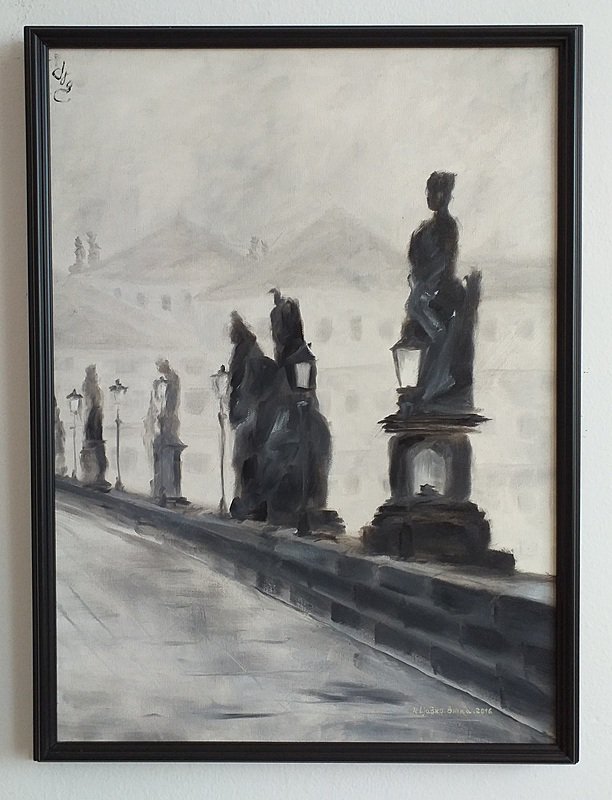 Charles bridge right