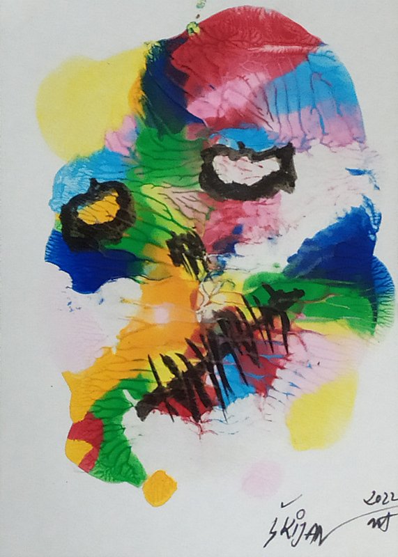 Sad skull