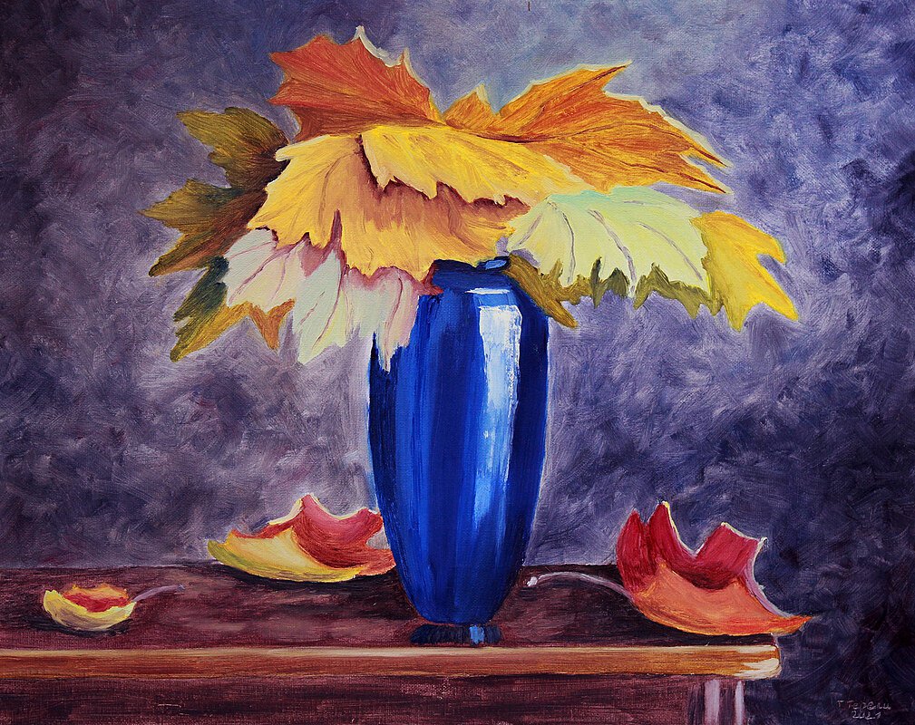 Autumn in a vase