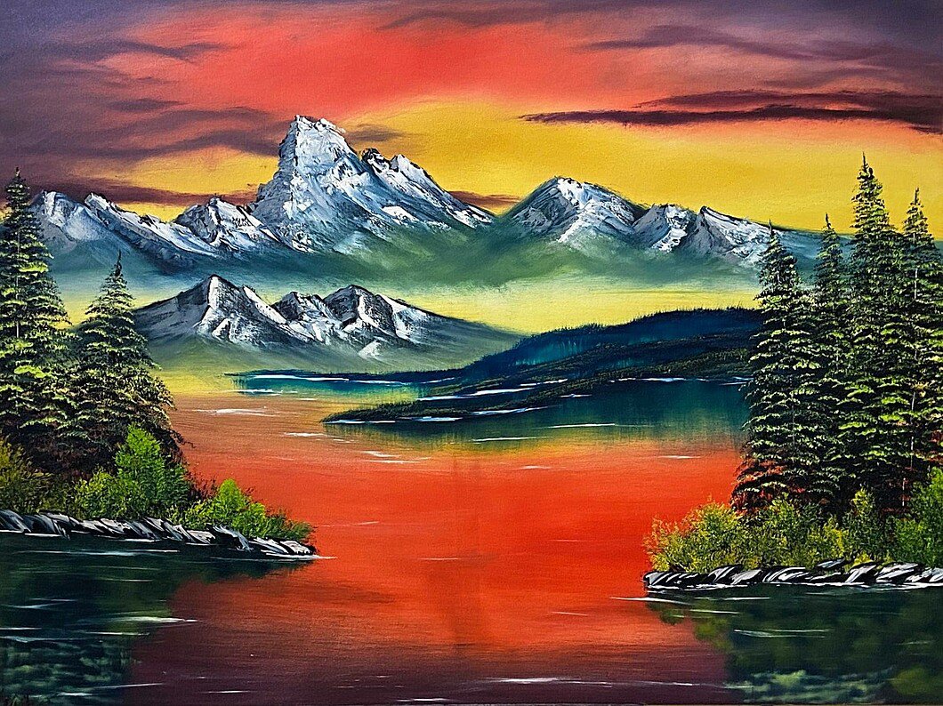 Fantasy mountains