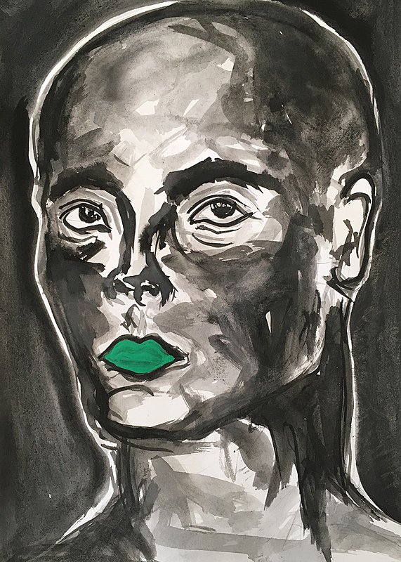 Sketch portrait painting 7