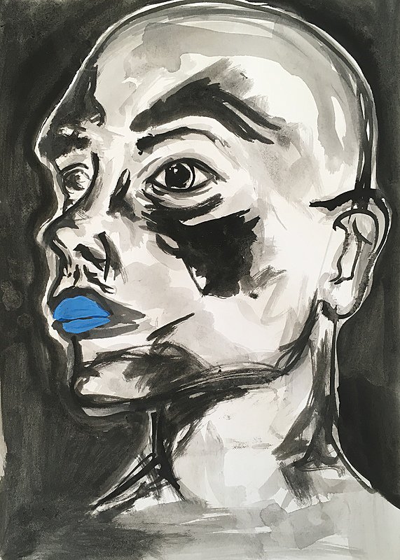 Sketch portrait painting 8