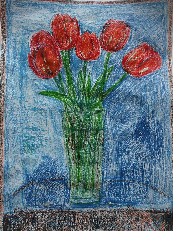 Červené tulipány